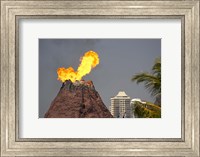 Volcano, Sea World, Gold Coast, Queensland, Australia Fine Art Print