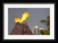 Volcano, Sea World, Gold Coast, Queensland, Australia Fine Art Print