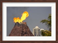 Volcano, Sea World, Gold Coast, Queensland, Australia Fine Art Print
