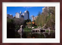 Chinese Garden, Darling Harbor, Sydney, Australia Fine Art Print