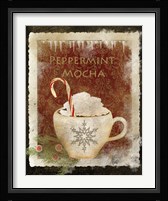 Peppermint Mocha Framed Print