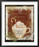Peppermint Mocha Framed Print