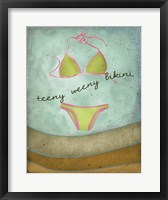 Teeny Weeny Bikini Fine Art Print