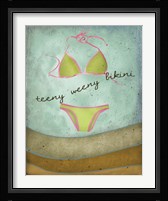 Teeny Weeny Bikini Framed Print