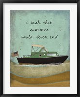 Wish Summer would never end Fine Art Print