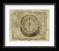 Antique Map II Fine Art Print