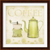 Coffee Retro Fine Art Print