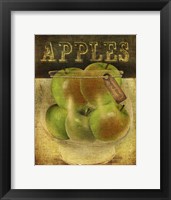 Grannysmith Apples Framed Print