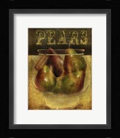 Pears Framed Print