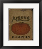Vintage Pumpkin Fine Art Print
