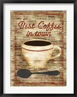 Best Coffee in Town Fine Art Print