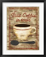 Best Coffee in Town Fine Art Print
