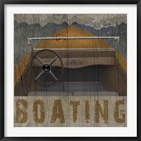 Boating Framed Print