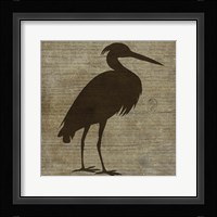 Heron Framed Print