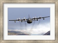MC-130P Combat Shadow Over Scotland Fine Art Print