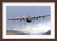 MC-130P Combat Shadow Over Scotland Fine Art Print