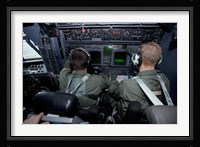 Airmen at Work in a MC-130H Combat Talon II Fine Art Print