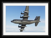 MC-130P Combat Shadow in flight (bottom view) Fine Art Print