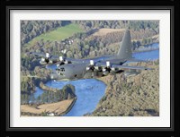 MC-130P Combat Shadow Over Scotland Fine Art Print