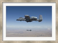 A-10C Thunderbolt Releases a GBU-12 Laser Guided Bomb Fine Art Print