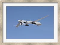 An MQ-1 Predator Over New Mexico Fine Art Print