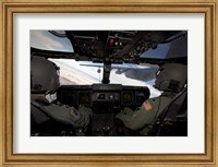 CV-22 Osprey conducts Aerial Refueling with an HC-130 Fine Art Print