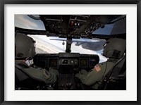 CV-22 Osprey conducts Aerial Refueling with an HC-130 Fine Art Print