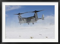 CV-22 Osprey Takes Off Fine Art Print