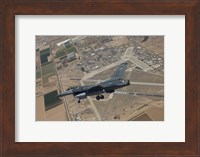 F-16 Fighting Falcon over Luke Air Force Base, Arizona Fine Art Print
