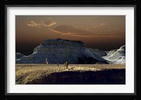 Space Scene Inspired by the Novel, The City And The Stars Fine Art Print