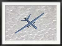 MQ-9 Reaper Flies a Training Mission Over Southern New Mexico Fine Art Print