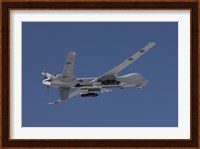 MQ-9 Reaper in the Blue Skies of New Mexico Fine Art Print
