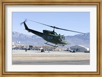UH-1N Twin Huey near Kirtland Air Force Base, New Mexico Fine Art Print