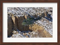 UH-1N Twin Huey, Kirtland Air Force Base, New Mexico Fine Art Print