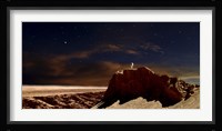 Artist's Depiction of a Lone Astronaut on Another Planet Fine Art Print