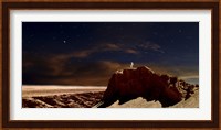 Artist's Depiction of a Lone Astronaut on Another Planet Fine Art Print