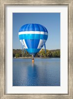 Australia, Canberra, Hot Air Balloon, Lake Burley Griffin Fine Art Print