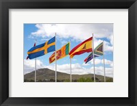 Australia, International Flags, Commonwealth Place Fine Art Print