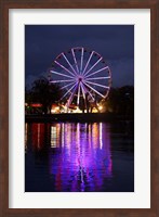 Australia, Melbourne, Amusement Park, Ferris Wheel Fine Art Print