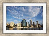 Australia, Queensland, Brisbane River, City Skyline Fine Art Print