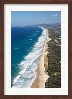 Australia, Queensland, Sunshine Beach coastline Fine Art Print