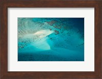 Upolu Cay and Dive Boats, Great Barrier Reef Marine Park, Australia Fine Art Print