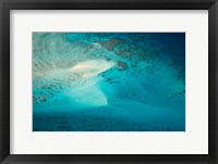 Upolu Cay and Dive Boats, Great Barrier Reef Marine Park, Australia Fine Art Print