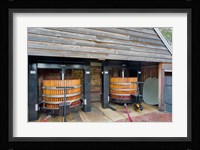 Australia, Barossa, Rockford Winery, hydraulic presses Fine Art Print