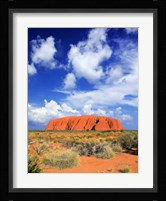 The holy mountain of Uluru, Ayers Rock, Australia Fine Art Print