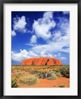 The holy mountain of Uluru, Ayers Rock, Australia Fine Art Print