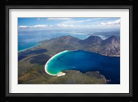 Wineglass Bay and The Hazards, Freycinet National Park, Tasmania, Australia Fine Art Print