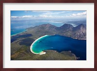 Wineglass Bay and The Hazards, Freycinet National Park, Tasmania, Australia Fine Art Print