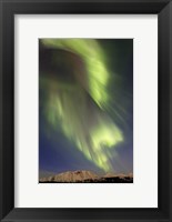 Aurora Borealis over Emerald Lake, Canada Fine Art Print