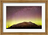 Aurora Borealis, Comet Panstarrs and Milky Way over Yukon, Canada Fine Art Print